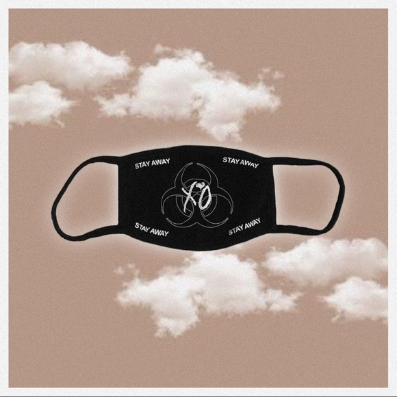 ♥︎ The Weeknd XO Stay Away Face Mask ♥︎ - Picture 2 of 3